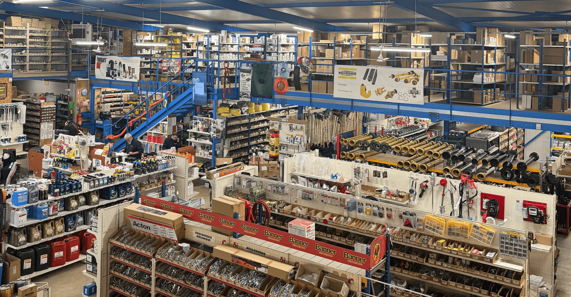 intérieur du magasin poirier chevreuil